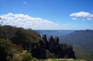 Three Sisters in den Blue Mountains