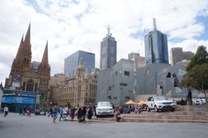 Federation Square in Melbourne