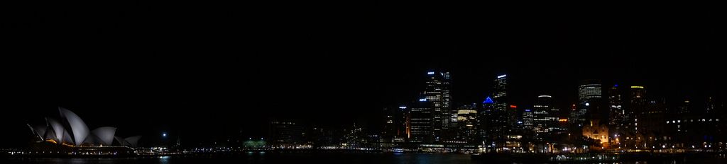 Skyline und Oper Sydney