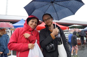 Auf dem Bauernmarkt in Dunedin