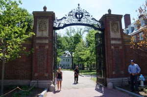 In den Toren der Harvard University