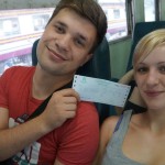 Im Zug  nach Ayutthaya