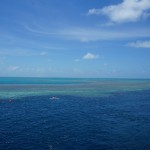 Great Barrier Reef vom Schiff