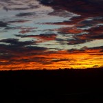 Sonnenaufgang im Outback