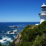 herrliche Aussicht auf die "Seal Rocks" und den Leuchtturm