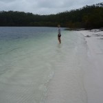 Am Lake McKenzie auf Fraser Island