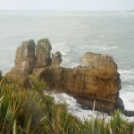 Steingebilde der Pancake Rocks