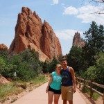 Die roten Felsen im Garden of the Gods