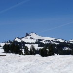 trotz Ende Juni, überall Schnee
