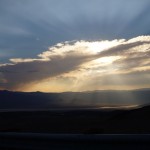 Wunderbare Abendsonne